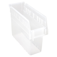 Bacs pour &eacute;tag&egrave;re Store-Max, 4-3/8" la x 8" H x 11-5/8" p, Transparent, Capacit&eacute; 44 lb Action Paper