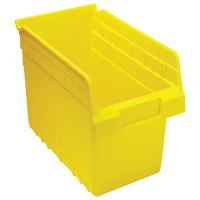 Bacs pour &eacute;tag&egrave;re Store-Max, 6-5/8" la x 8" H x 11-5/8" p, Jaune, Capacit&eacute; 44 lb Action Paper
