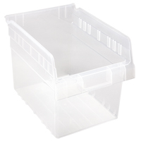 Bacs pour &eacute;tag&egrave;re Store-Max, 8-3/8" la x 8" H x 11-5/8" p, Transparent, Capacit&eacute; 44 lb Action Paper