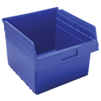 Bacs pour &eacute;tag&egrave;re Store-Max, 11-1/8" la x 8" H x 11-5/8" p, Bleu, Capacit&eacute; 44 lb Action Paper