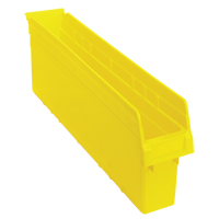 Bacs pour &eacute;tag&egrave;re Store-Max, 4-3/8" la x 8" H x 23-5/8" p, Jaune, Capacit&eacute; 68 lb Action Paper