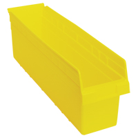 Bacs pour &eacute;tag&egrave;re Store-Max, 6-5/8" la x 8" H x 23-5/8" p, Jaune, Capacit&eacute; 68 lb Action Paper