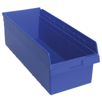 Bacs pour &eacute;tag&egrave;re Store-Max, 11-1/8" la x 8" H x 23-5/8" p, Bleu, Capacit&eacute; 68 lb Action Paper