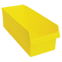 Bacs pour &eacute;tag&egrave;re Store-Max, 11-1/8" la x 8" H x 23-5/8" p, Jaune, Capacit&eacute; 68 lb Action Paper