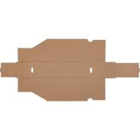 Deep Corrugated Parts Bins, 2-7/8" W x 11-1/4" D x 4-1/2" H, Beige Action Paper