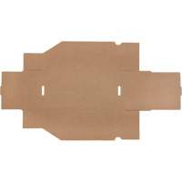 Deep Corrugated Parts Bins, 5-3/4" W x 11-1/4" D x 4-1/2" H, Beige Action Paper