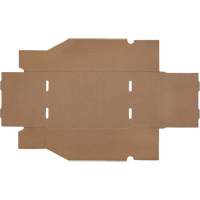 Deep Corrugated Parts Bins, 7-5/8" W x 11-5/16" D x 4-1/2" H, Beige Action Paper