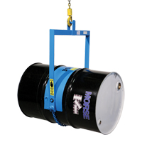 Drum Lifters - Manual Tilt, 55 US gal. (45 Imperial Gal.) Drum Size, 800 lbs./363 kg. Cap. Action Paper