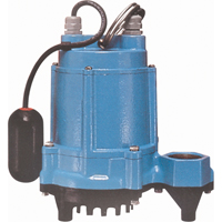 Pompes de puisard/pour effluents pour temp&eacute;ratures &eacute;lev&eacute;es, 50 gal./h, 115 V, 10,1 A, 1/3 CV Action Paper