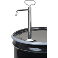 Pull Type Drum Pump, Fits 5-55 Gal., 8 oz./Stroke Action Paper