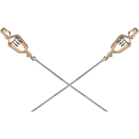 Light-Duty Bonding & Grounding Wire Assemblies - Two Alligator Clips Action Paper