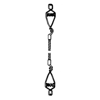 Light-Duty Bonding & Grounding Wire Assemblies - Two Alligator Clips Action Paper