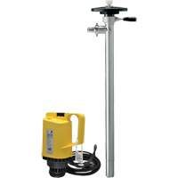 Electric Drum Pumps, Stainless Steel, 51 GPM Action Paper