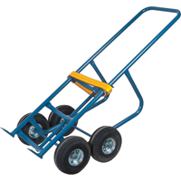 All-In-One Drum Trucks, Steel Construction, 25 - 55 US Gal. (20 - 45 Imperial Gal.) Action Paper