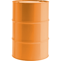 Steel Drums, 55 US gal (45.8 imp. Gal.), Unlined, Orange, Closed Top, UN1A1/Y1.8/300, 16 Gauge Action Paper