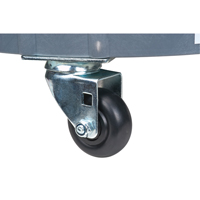 Socle roulant pour baril de confinement des fuites, 24,25" dia. X 7,625" h, Cap. de d&eacute;versement 1,5 gal. US Action Paper