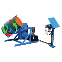 Basculeur de baril Tilt to Load, 55 gal. US (45 gal. imp.) Capacit&eacute;, Vitesse variable, 2 CV Action Paper