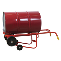 Chariot pour baril de s&eacute;rie standard 30BTW, Fabriqu&eacute; en Acier, 30 - 85 gal. US (25 - 70 gal. imp.) Action Paper