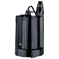 Automatic Submersible Utility Pump, 1/3 HP, 2160 GPH, 115 V, 4 A Action Paper