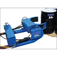 Grip+Go Power-Grip Fork Mount Drum Handler, 15 - 55 US Gal. (12.5 - 45 Imperial Gal.) Drum Size, 1500 lbs./680 kg Cap. Action Paper