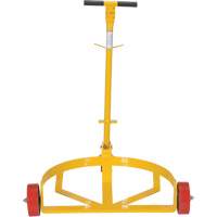 Socle roulant &agrave; profil bas pour baril, Fabriqu&eacute; en Acier, 30 gal. US (24.9 gal. imp.)/5 gal. US (4,1 gal. imp.)/55 gal. US (45,8 gal imp&eacute;rial) Action Paper