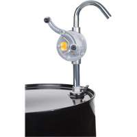 Rotary Drum Pump, Aluminum, Fits 5-55 Gal., 9.5 oz./Stroke Action Paper