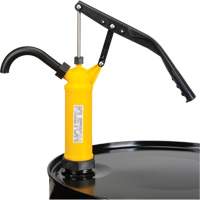 Lever-Type Drum Pump, Polypropylene, 14 oz./Stroke, Fits 5-55 Gal. Action Paper