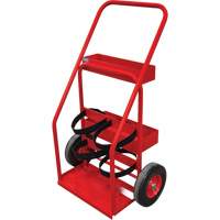 Chariot de prevention d'incendie pour travaux &agrave; chaud, Roues Semi-pneumatique, Base de 17,75" la x 8,9" lo, 100 lb Action Paper