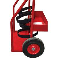 Chariot de prevention d'incendie pour travaux &agrave; chaud, Roues Semi-pneumatique, Base de 17,75" la x 8,9" lo, 100 lb Action Paper
