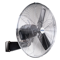 Non-Oscillating Wall Fan, Industrial, 2 Speed, 30" Diameter Action Paper