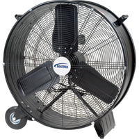 Light Industrial Direct Drive Drum Fan, 2 Speed, 28" Diameter Action Paper