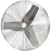 Stainless Steel Food Service Washdown Air Circulating Fans, Industrial, 1 Speed, 20" Diameter Action Paper
