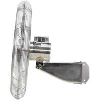 Stainless Steel Food Service Washdown Air Circulating Fans, Industrial, 1 Speed, 20" Diameter Action Paper