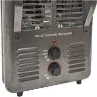 Portable Utility Heater, Fan, Electric, 5120 Action Paper