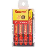 Lames pour scie sauteuse Unified Shank, Bim&eacute;tal, 2" lo, 18 dents par pouce Action Paper