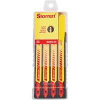 Lames pour scie sauteuse Unified Shank, Bim&eacute;tal, 4" lo, 18 dents par pouce Action Paper