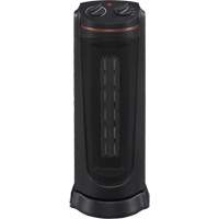 Oscillating Tower Heater, Ceramic, Electric, 5200 BTU/H Action Paper
