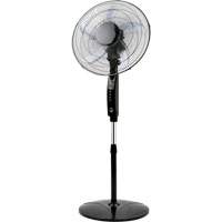 Oscillating Pedestal Fan with Remote Control, Commercial, 3 Speed, 16" Diameter Action Paper