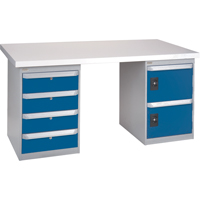 Dessus d'&eacute;tabli recouvert de plastique Action Paper