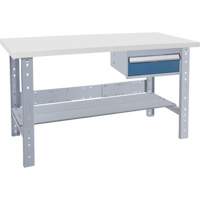 Pre-Designed Workbench, 72" W x 30" D x 34" H, 2500 lbs. Capacity Action Paper