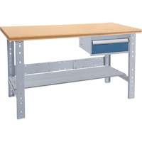 Pre-Designed Workbench, 72" W x 30" D x 34" H, 2500 lbs. Capacity Action Paper