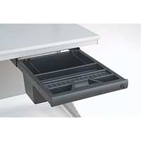 Postes de travail modulaires ergonomiques - Tiroirs Pelican, 19" la x 23" p x 10" h Action Paper