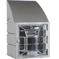 Casier, 12" x 15" x 12", Gris, Assembl&eacute; Action Paper