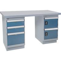 Workbench, 72" W x 36" D x 34" H, 2500 lbs. Capacity Action Paper