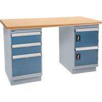 Workbench, 72" W x 36" D x 34" H, 2500 lbs. Capacity Action Paper