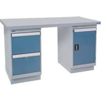 Workbench, 60" W x 36" D x 34" H, 2500 lbs. Capacity Action Paper