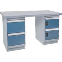 Workbench, 60" W x 36" D x 34" H, 2500 lbs. Capacity Action Paper