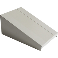 All-Welded Concorde - Heavy-Duty Lockers Sloping Top, 1 Bank, 18" D x 12" W x 6" H, Grey, Steel Action Paper