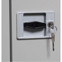 Armoires de rangement Hi-Boy profondes, Acier, 4 Tablettes, 72" h x 36" la x 24" P, Charbon Action Paper