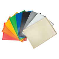 Locker Base Insert, Fits Locker Size 12" x 18", Black, Plastic Action Paper